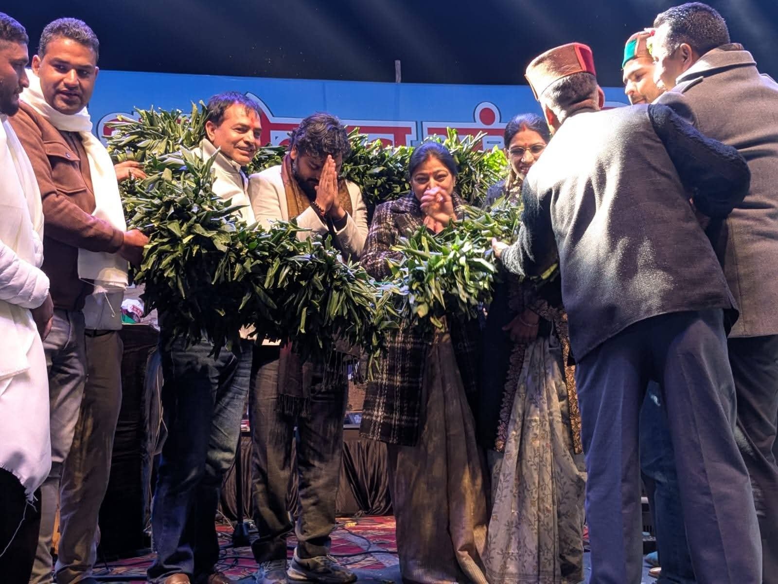 रवाई शरदोउत्सव मेले मे शरीक हुए मनोज श्याम कोहली