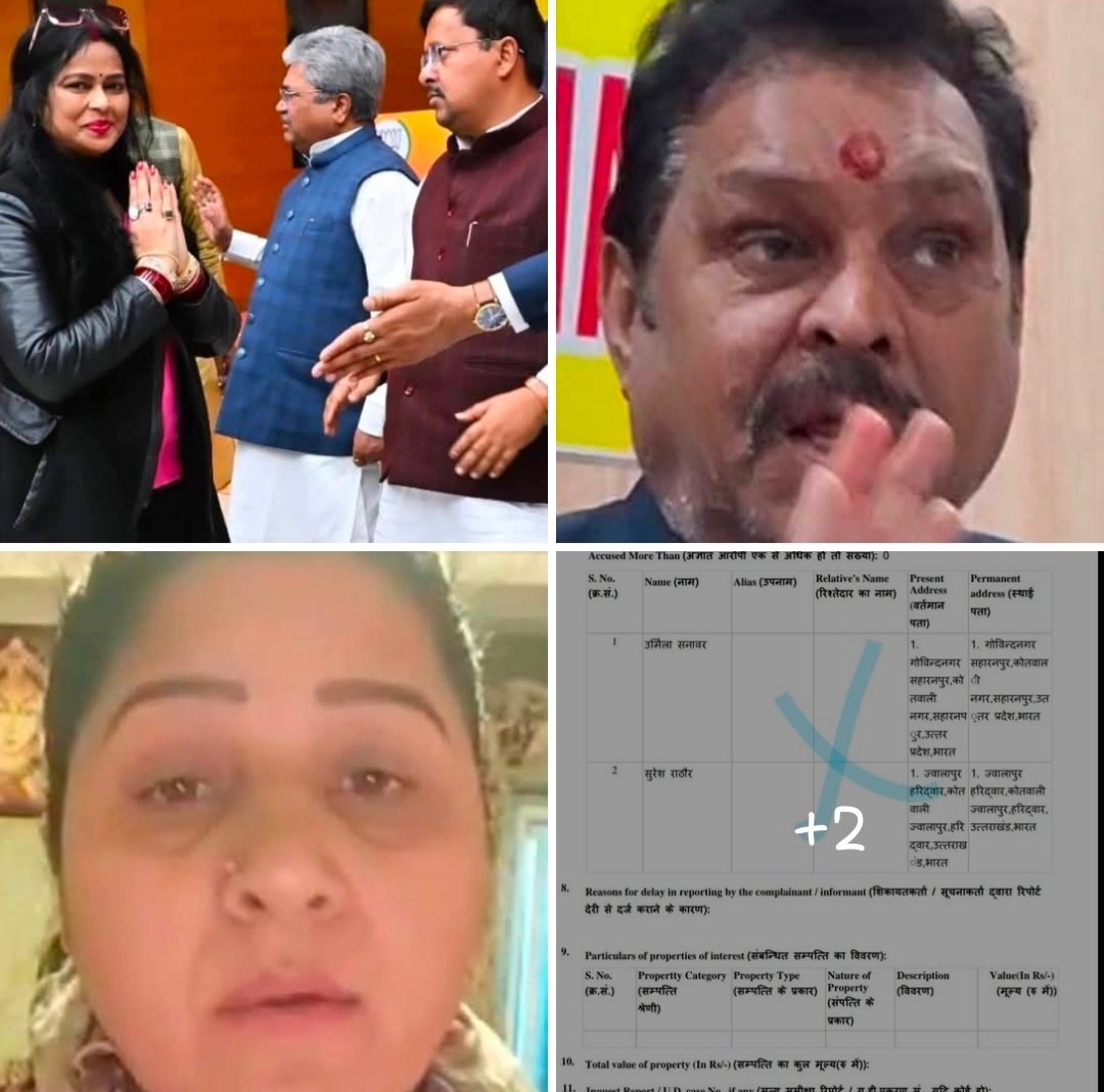 भाजपा नेता और उनकी पत्नी पर मुक़दमा दर्ज