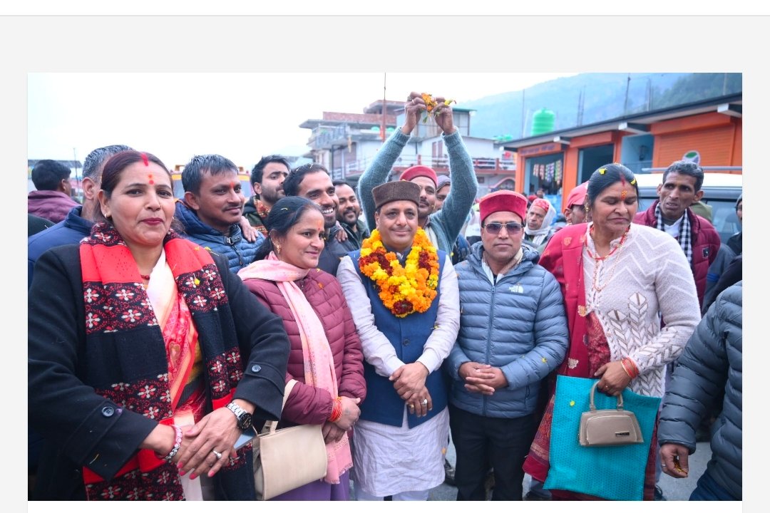 यमुनोत्री को पृथक जिला और श्रेष्ठ विस विधानसभा बनाना पहला लक्ष्य और संकल्प: मनवीर चौहान*